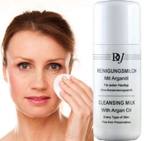 Neuentwickelte Reinigungsmilch mit Argan-Öl!!